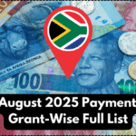 SASSA August 2025 Payment Dates – Grant-Wise Full List