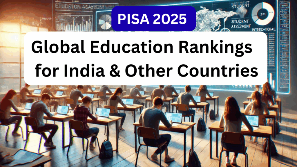 PISA 2025 – Global Education Rankings for India & Other Countries