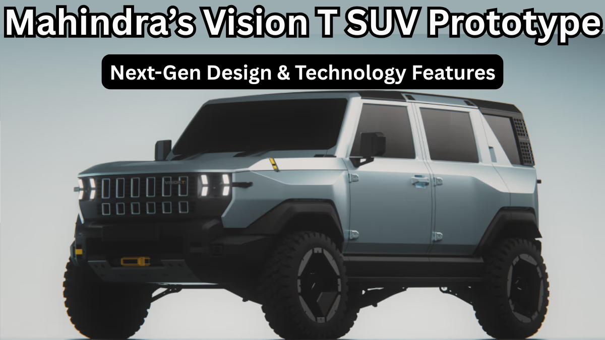 Mahindra Vision T Concept SUV Unveiled – Next-Gen Design & Technology Features