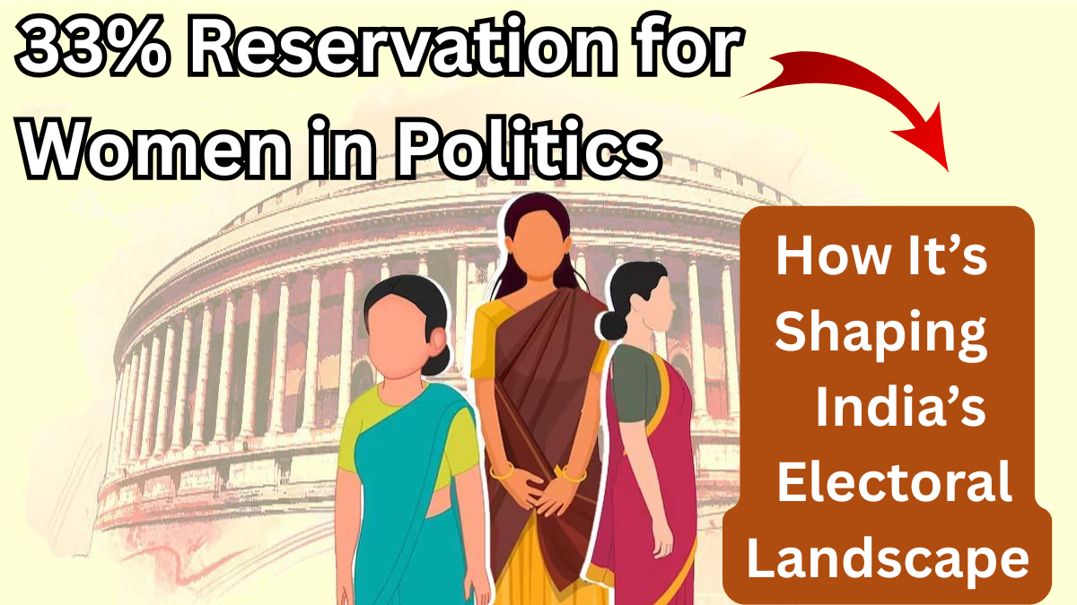 33% Reservation for Women in Politics: How It’s Shaping India’s Electoral Landscape