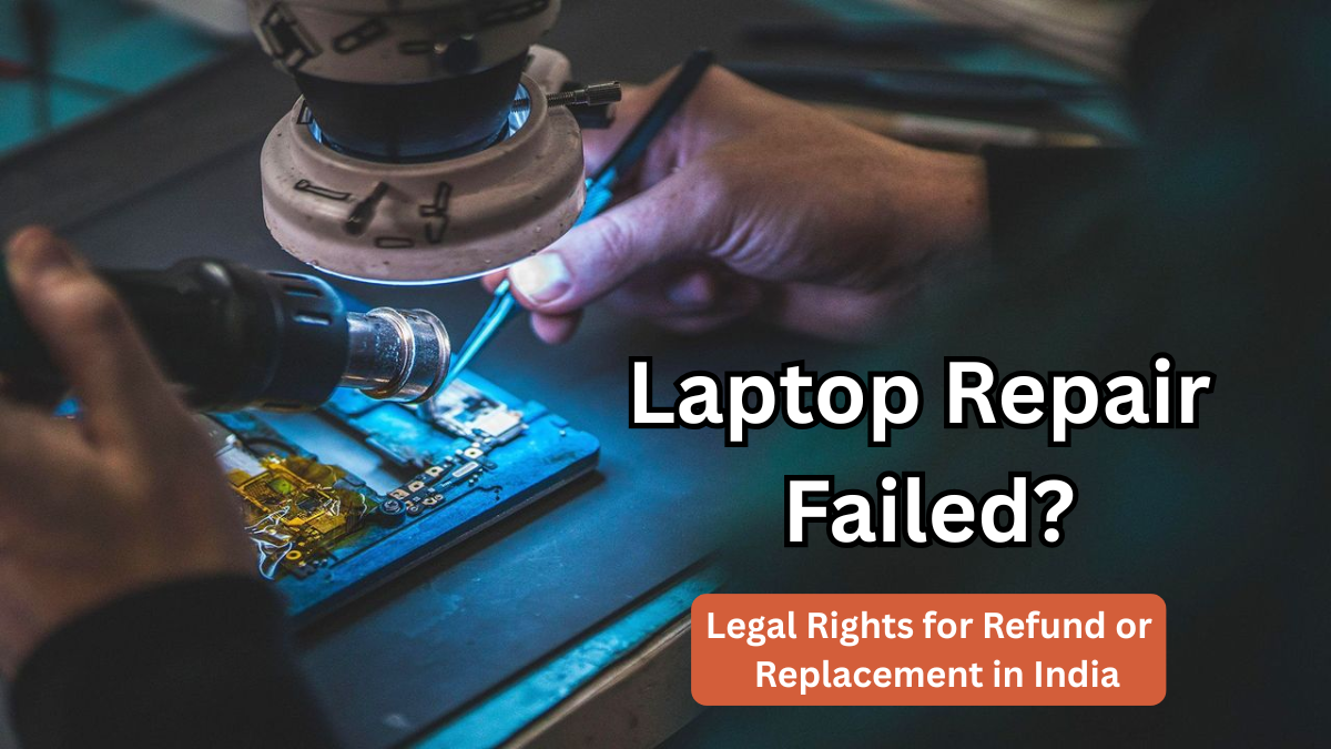 Laptop Repair Failed? Legal Rights for Refund or Replacement in India