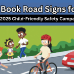 Comic Book Road Signs for Kids – Govt’s 2025 Child-Friendly Safety Campaign