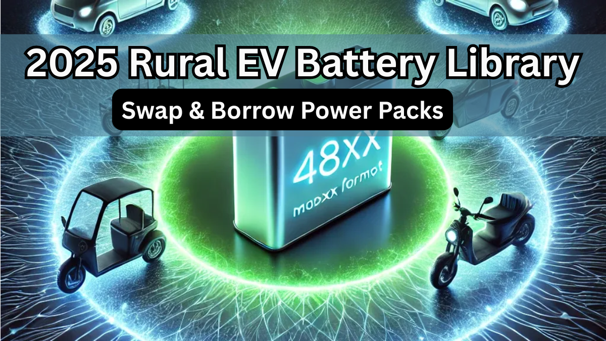 2025 Rural EV Battery Library – Swap & Borrow Power Packs