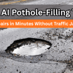 Smart AI Pothole-Filling Trucks 2025 – Repairs in Minutes Without Traffic Jams
